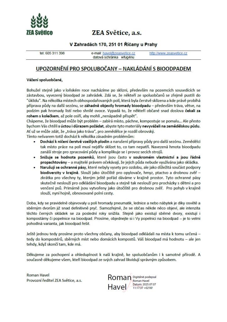 informace